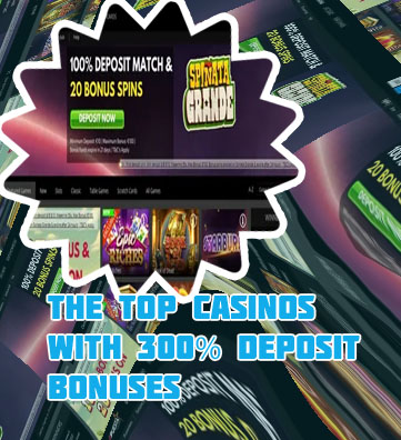 300 casino deposit bonus