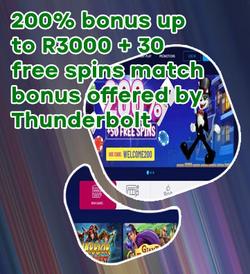 Thunderbolt casino bonus codes